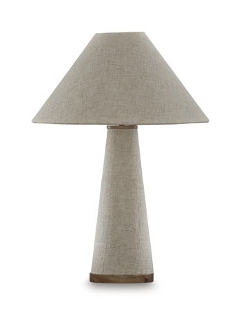 Dellridge - Metal Table Lamp - Light Beige – Table Lamps by Signature Design by Ashley® at Furniture Wholesale Plus , Nashville furniture store