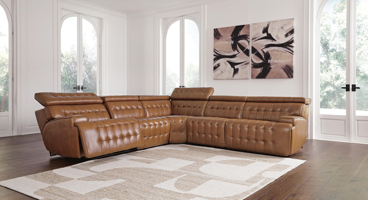 Temmpton - Power Reclining Sectional – Reclining Sectionals by Signature Design by Ashley® at Furniture Wholesale Plus , Nashville furniture store