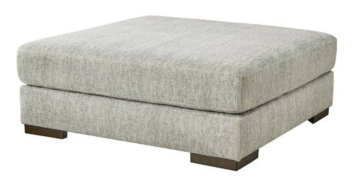 Regent Park - Pewter - Oversized Accent Ottoman - Premium Upholstered Ottomans from Signature Design by Ashley® - Just $438! Shop now at Furniture Wholesale Plus  We are the best furniture store in Nashville, Hendersonville, Goodlettsville, Madison, Antioch, Mount Juliet, Lebanon, Gallatin, Springfield, Murfreesboro, Franklin, Brentwood