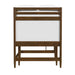 Malibu - Full Loft Bed - Walnut – Loft Beds by Elements International at Furniture Wholesale Plus , Nashville furniture store