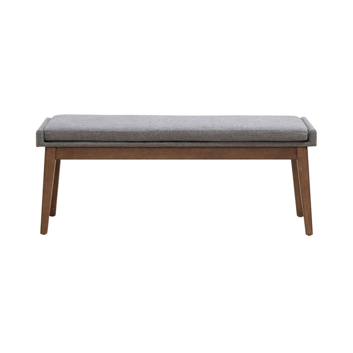 Space Savers - Dining Bench - Walnut – Upholstered Benches by Liberty Furniture at Furniture Wholesale Plus , Nashville furniture store