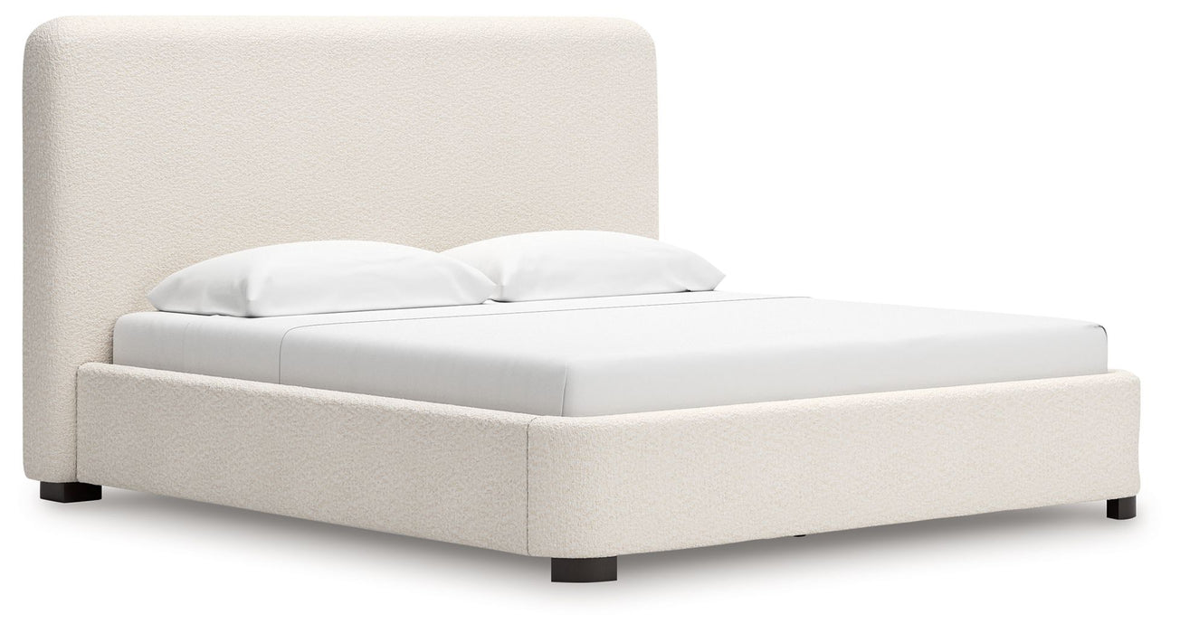 Brintstreet - King Upholstered Bed - Beige – Upholstered Beds by Signature Design by Ashley® at Furniture Wholesale Plus , Nashville furniture store