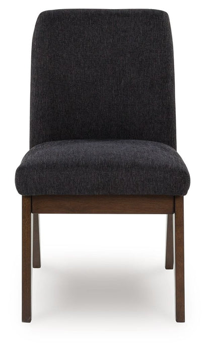 Dilenno - Dining Upholstered Side Chair (Set of 2) - Dark Brown – Chair Sets by Signature Design by Ashley® at Furniture Wholesale Plus , Nashville furniture store