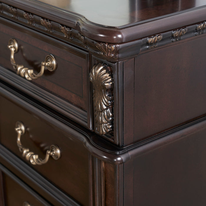 Monte Carlo - Nightstand - Dark Brown – Accent Nightstands by Steve Silver Furniture at Furniture Wholesale Plus , Nashville furniture store