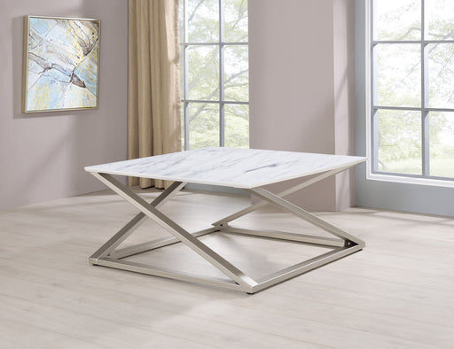Zurich - 3 Piece Occasional Table Set - White – Table Sets by Steve Silver Furniture at Furniture Wholesale Plus , Nashville furniture store
