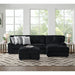Nightfall - Storage Ottoman - Grand Cord Black – Storage Ottomans by Elements International at Furniture Wholesale Plus , Nashville furniture store