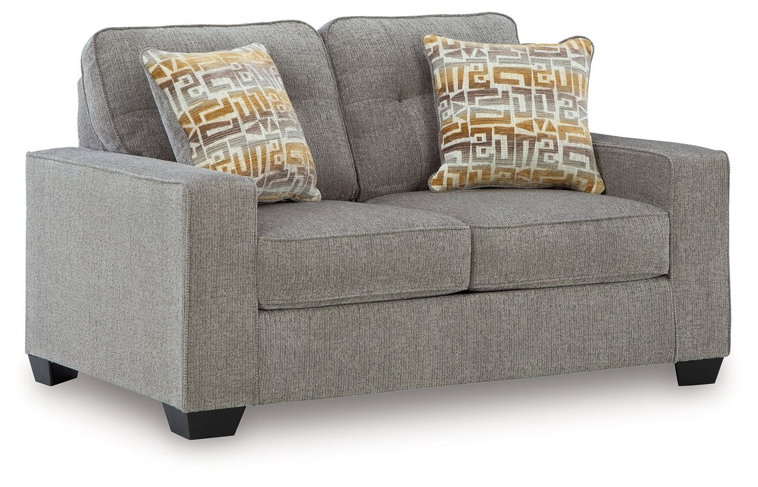 Larimer - Loveseat – Stationary Loveseats by Signature Design by Ashley® at Furniture Wholesale Plus , Nashville furniture store