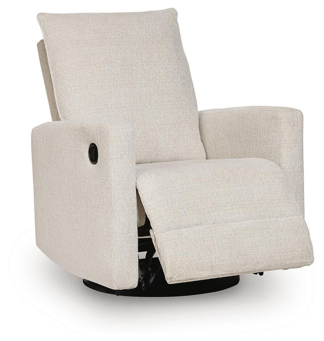 Oaklynn-Manor - Swivel Glider Recliner - Canvas – Swivel Glider Chairs by Signature Design by Ashley® at Furniture Wholesale Plus , Nashville furniture store