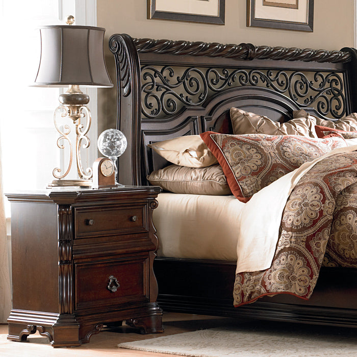 Arbor Place - Nightstand - Brownstone – Accent Nightstands by Liberty Furniture at Furniture Wholesale Plus , Nashville furniture store