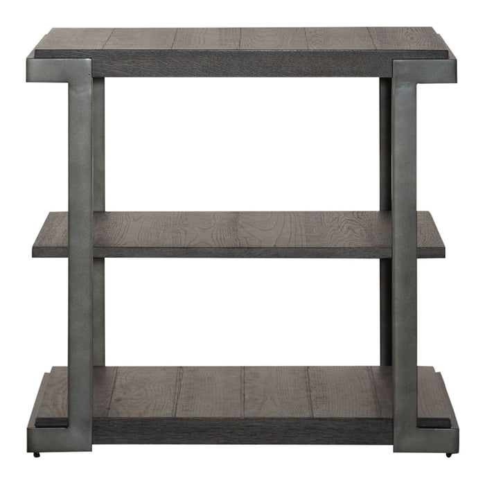 Modern View - Tiered End Table - Dark Gray – End Tables by Liberty Furniture at Furniture Wholesale Plus , Nashville furniture store