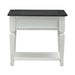 Allyson Park - Drawer End Table - Wirebrushed White / Charcoal – End Tables by Liberty Furniture at Furniture Wholesale Plus , Nashville furniture store