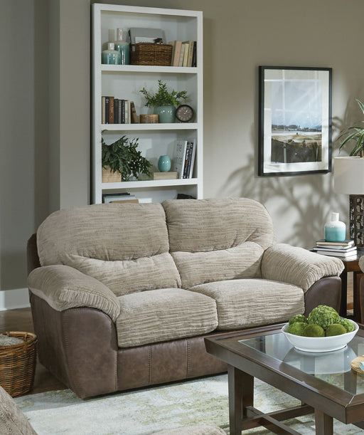 McMahon - Gliding Loveseat - Bark - Premium Stationary Loveseats from Jackson - Just $889! Shop now at Furniture Wholesale Plus  We are the best furniture store in Nashville, Hendersonville, Goodlettsville, Madison, Antioch, Mount Juliet, Lebanon, Gallatin, Springfield, Murfreesboro, Franklin, Brentwood