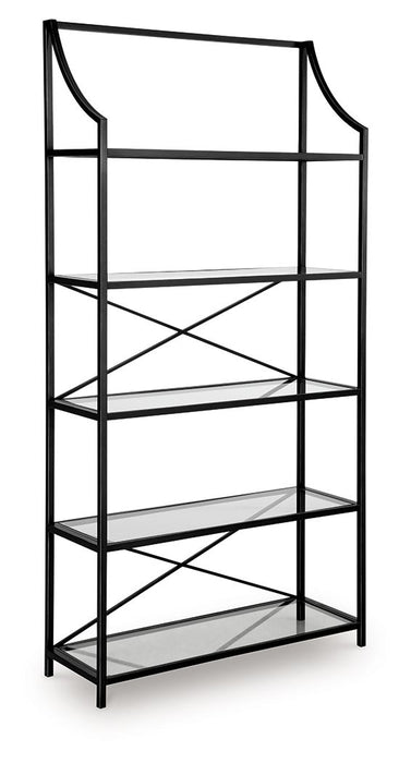 Dakerwell - Bookcase - Antique Black – Standard Bookcases by Signature Design by Ashley® at Furniture Wholesale Plus , Nashville furniture store