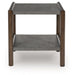 Kallenny - Rectangular End Table - Brown / Gray – End Tables by Signature Design by Ashley® at Furniture Wholesale Plus , Nashville furniture store