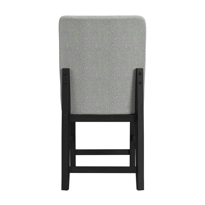 Portland - Square Back Counter Stool (Set of 2) - Black / Gray – Stool Sets by Elements International at Furniture Wholesale Plus , Nashville furniture store