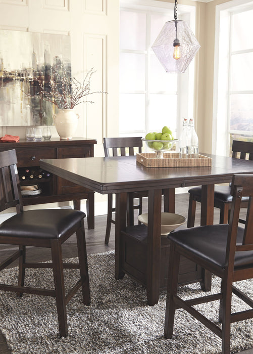Haddigan - Dining Table With Side Chairs – 5 Piece Dining Room Sets by Signature Design by Ashley® at Furniture Wholesale Plus , Nashville furniture store