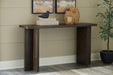 Jalenry - Console Sofa Table - Grayish Brown – Console Tables by Signature Design by Ashley® at Furniture Wholesale Plus , Nashville furniture store