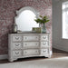Magnolia Manor - 9 Drawer Dresser - Antique White – Dressers by Liberty Furniture at Furniture Wholesale Plus , Nashville furniture store