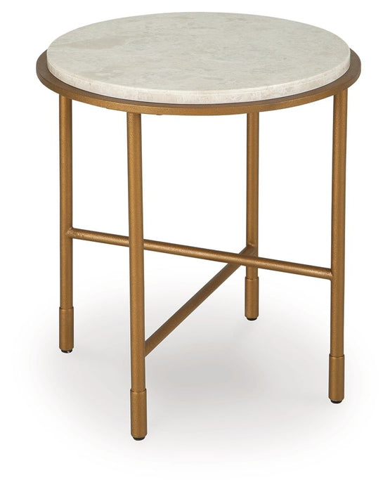 Alben - Round Table – End Tables by Signature Design by Ashley® at Furniture Wholesale Plus , Nashville furniture store