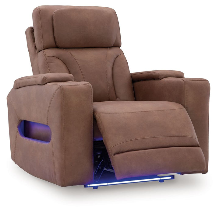 Clean-Slate - Power Recliner / Adj Headrest - Caramel – Reclining Chairs by Signature Design by Ashley® at Furniture Wholesale Plus , Nashville furniture store