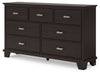 Covetown - Dresser - Dark Brown – Dressers by Signature Design by Ashley® at Furniture Wholesale Plus , Nashville furniture store