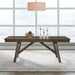 Carolina Park - Trestle Table - Amber Brown – Dining Tables by Liberty Furniture at Furniture Wholesale Plus , Nashville furniture store