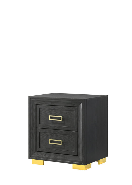 Pepe - Nightstand - Black – Accent Nightstands by Crown Mark at Furniture Wholesale Plus , Nashville furniture store