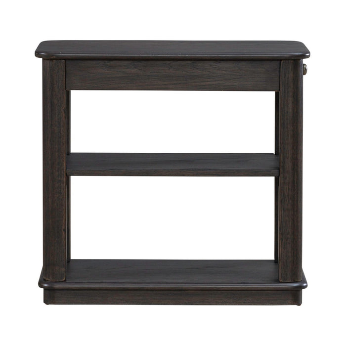 Wallace - Chair Side Table - Aged Oak – Chair Side Tables by Liberty Furniture at Furniture Wholesale Plus , Nashville furniture store