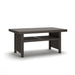 Mesa Valley - Rectangular Multi-Use Table With Umbrella Option - Dark Brown – Dining Tables by Signature Design by Ashley® at Furniture Wholesale Plus , Nashville furniture store