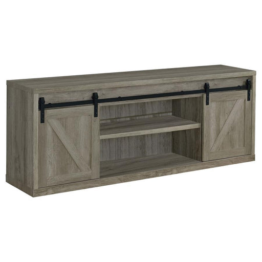 Brockton - 3-shelf Sliding Doors TV Console - Premium TV Stands from CoasterEssence - Just $429! Shop now at Furniture Wholesale Plus  We are the best furniture store in Nashville, Hendersonville, Goodlettsville, Madison, Antioch, Mount Juliet, Lebanon, Gallatin, Springfield, Murfreesboro, Franklin, Brentwood