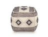Dalia - Square Handwoven Woolen Pouf - Beige - Premium Accent Poufs from Steve Silver Furniture - Just $129! Shop now at Furniture Wholesale Plus  We are the best furniture store in Nashville, Hendersonville, Goodlettsville, Madison, Antioch, Mount Juliet, Lebanon, Gallatin, Springfield, Murfreesboro, Franklin, Brentwood