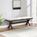 Riverdale - Bench – Upholstered Benches by Steve Silver Furniture at Furniture Wholesale Plus , Nashville furniture store