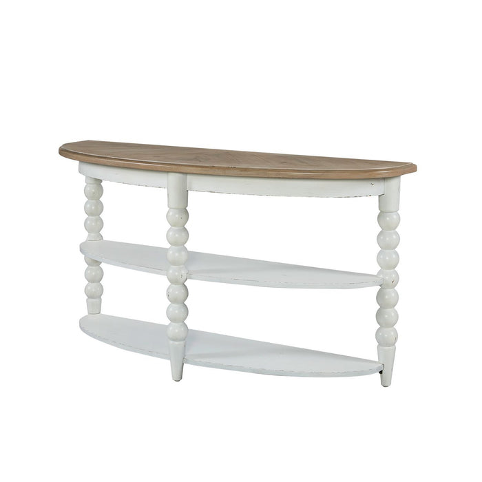 Turnberry Park - Sofa Table - Washed White – Sofa Tables by Liberty Furniture at Furniture Wholesale Plus , Nashville furniture store