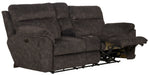 Sedona - Power Hdrst With Lumbar Lay Flat Reclining Console Loveseat With Storage & Cupholders – Reclining Loveseats by Catnapper at Furniture Wholesale Plus , Nashville furniture store