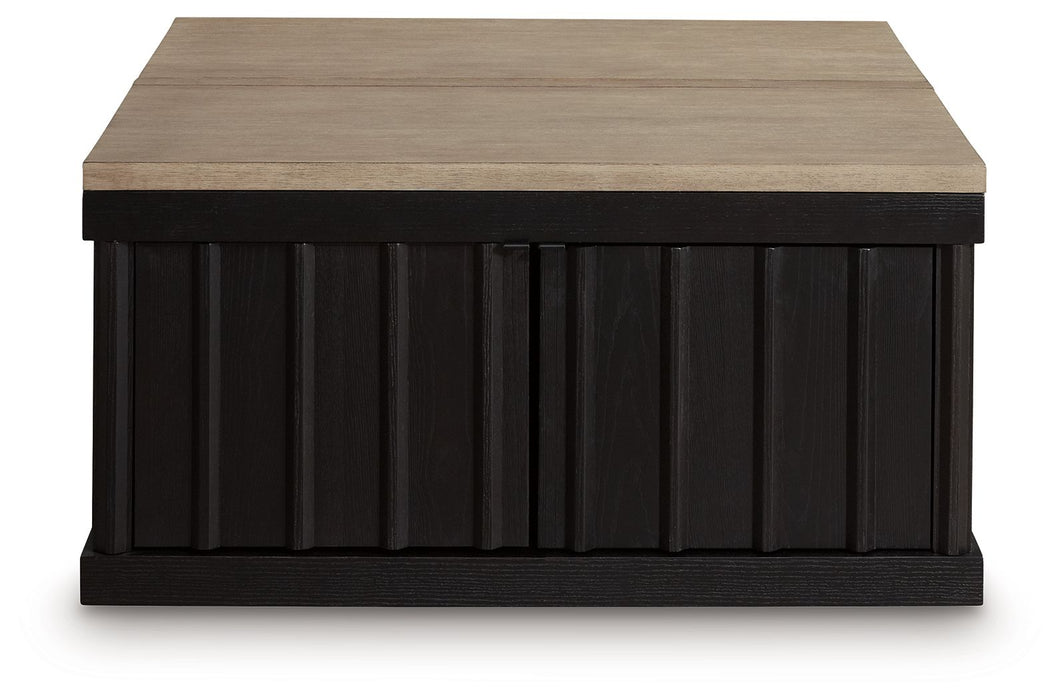 Rylandyn - Lift Top Cocktail Table - Black / Light Brown – Cocktail Tables by Signature Design by Ashley® at Furniture Wholesale Plus , Nashville furniture store
