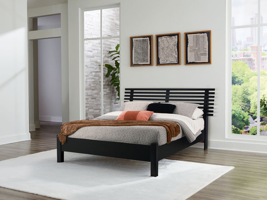 Danziar - Slat Panel Bed With Low Footboard – Slat Beds by Signature Design by Ashley® at Furniture Wholesale Plus , Nashville furniture store