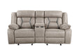 Tyson - Reclining Glider Console - Pearl Silver – Reclining Loveseats by Steve Silver Furniture at Furniture Wholesale Plus , Nashville furniture store