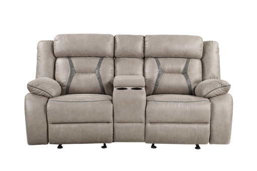 Tyson - Reclining Glider Console - Pearl Silver - Premium Reclining Loveseats from Steve Silver Furniture - Just $1109! Shop now at Furniture Wholesale Plus  We are the best furniture store in Nashville, Hendersonville, Goodlettsville, Madison, Antioch, Mount Juliet, Lebanon, Gallatin, Springfield, Murfreesboro, Franklin, Brentwood