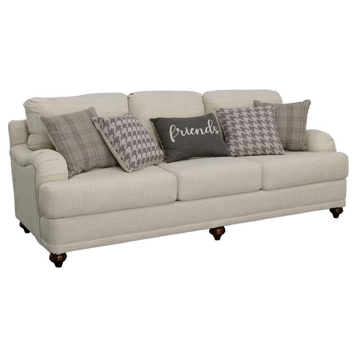 Glenn - Sofa Upholstered Set – Stationary Sofas & Loveseats by CoasterElevations at Furniture Wholesale Plus , Nashville furniture store