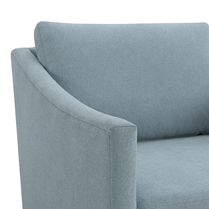 Acacia - Swivel Chair - Freya Light Blue – Swivel Chairs by Elements International at Furniture Wholesale Plus , Nashville furniture store