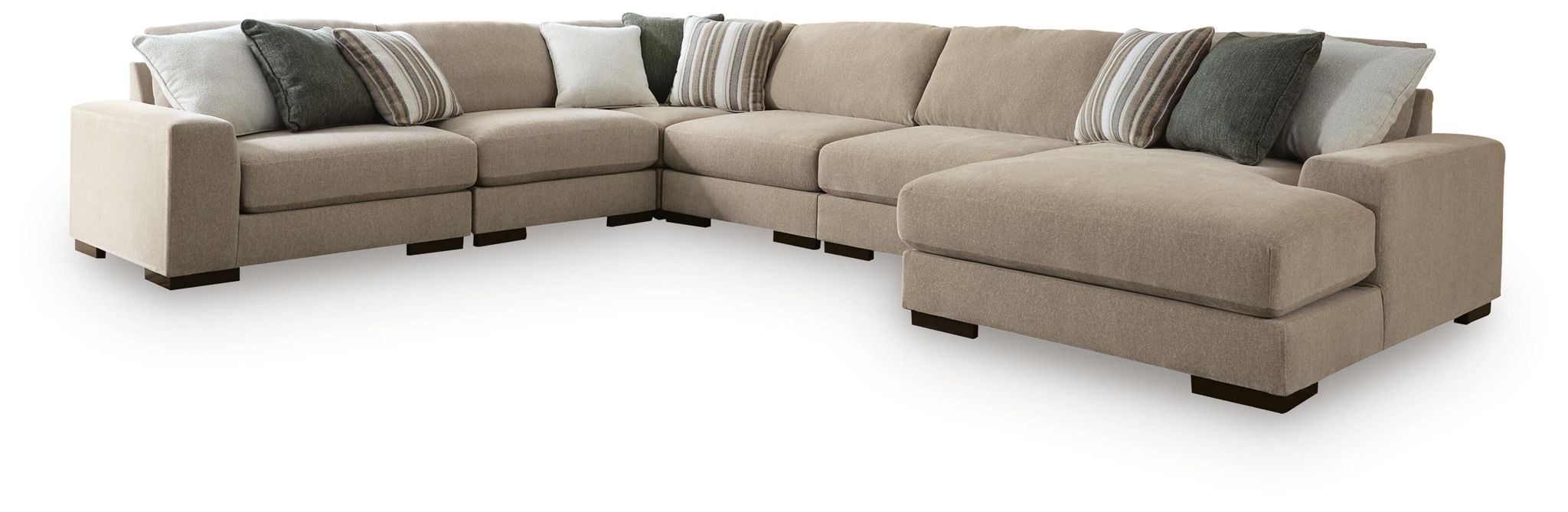 Linenhause - Sectional – Stationary Sectionals by Benchcraft® at Furniture Wholesale Plus , Nashville furniture store