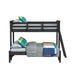 Hampton Kids - Bunk With Ladder – Bunk Beds by Elements International at Furniture Wholesale Plus , Nashville furniture store