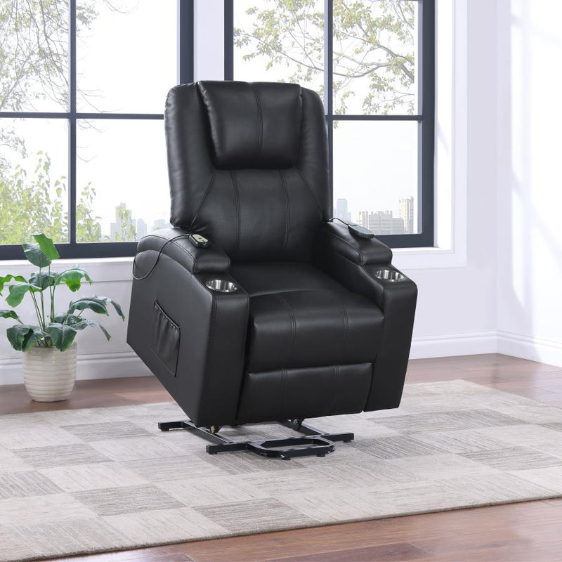 Armstrong - Upholstered Power Lift Massage Recliner – Lift Chairs by Coaster Fine Furniture at Furniture Wholesale Plus , Nashville furniture store