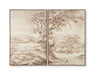 Stormish - Wall Art Set (Set of 2) - Beige / Brown – Canvas Art Sets by Signature Design by Ashley® at Furniture Wholesale Plus , Nashville furniture store