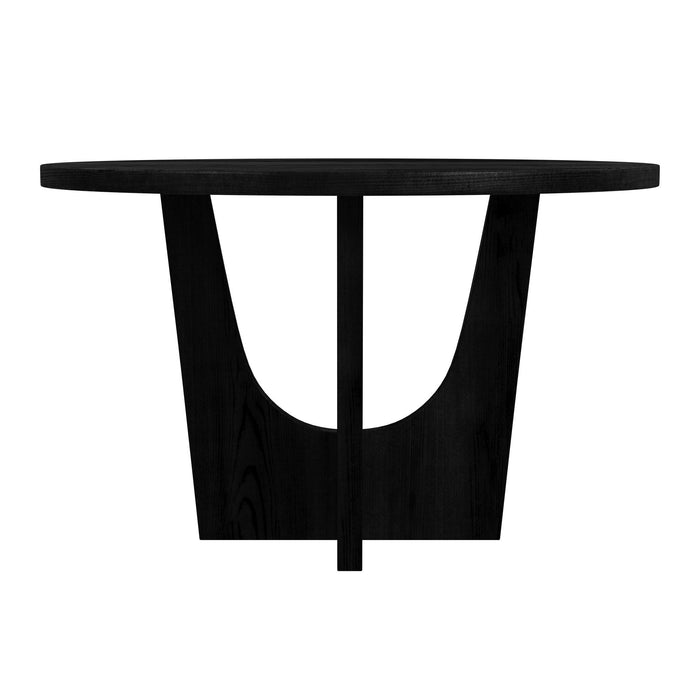 Oregon - Round Table With Wood Top – Counter Tables by Elements International at Furniture Wholesale Plus , Nashville furniture store