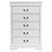 Louis Philippe - Five-drawer Chest – Accent Chests by CoasterEveryday at Furniture Wholesale Plus , Nashville furniture store