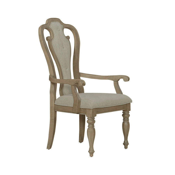 Magnolia Manor - Splat Back Upholstered Chair – Arm Chairs by Liberty Furniture at Furniture Wholesale Plus , Nashville furniture store