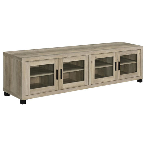 Sachin - 4-Door Engineered Wood TV Stand - Premium TV Stands from CoasterEssence - Just $469! Shop now at Furniture Wholesale Plus  We are the best furniture store in Nashville, Hendersonville, Goodlettsville, Madison, Antioch, Mount Juliet, Lebanon, Gallatin, Springfield, Murfreesboro, Franklin, Brentwood