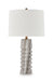 Desmont - Marble Table Lamp - White / Beige / Gray – Table Lamps by Signature Design by Ashley® at Furniture Wholesale Plus , Nashville furniture store