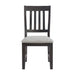 Montrose - Fabric Dining Side Chair (Set of 2) - Espresso / Light Gray – Chair Sets by Elements International at Furniture Wholesale Plus , Nashville furniture store